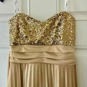Champagne/Gold Gown